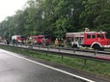 VU Gefahrgut LKW umgestuerzt A 4 Rich Koeln Hoehe AS Gummersbach P006